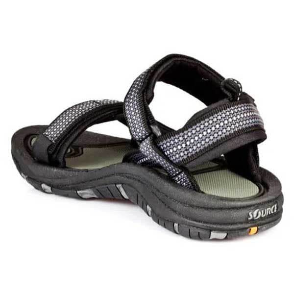 Source Gobi Sandaler Sort EU 41 Mand