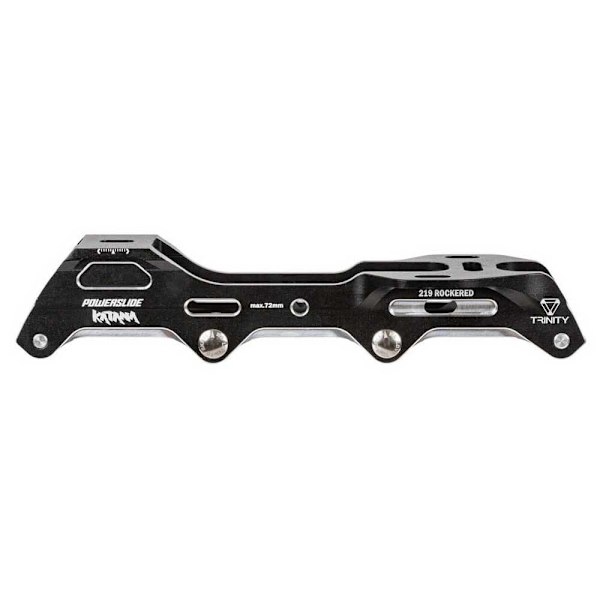 Powerslide Rullaluistimien Runko Katana Rocker 4x72 Tri Musta 219 mm