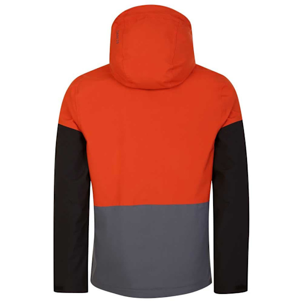 Dare2b Regnjakke Med Fuld Lynlås Terrain Orange L Mand