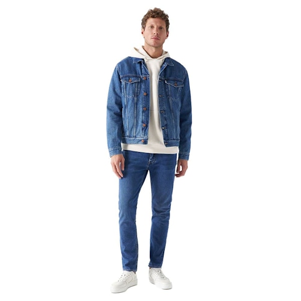 Salsa Jeans Denimjakke 21007203 Regular Fit Blå M Mand