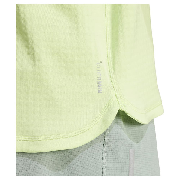 Adidas Ultimate Hi Vis Reflective Halv Lynlås Sweatshirt Gul XL Mand