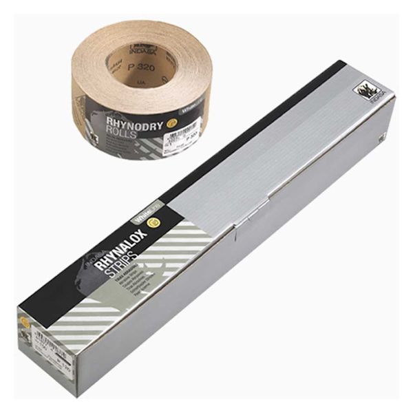 Indasa Hiomapaperirulla Rhynalox White Line P150 115 Mm 50 M Kirkas