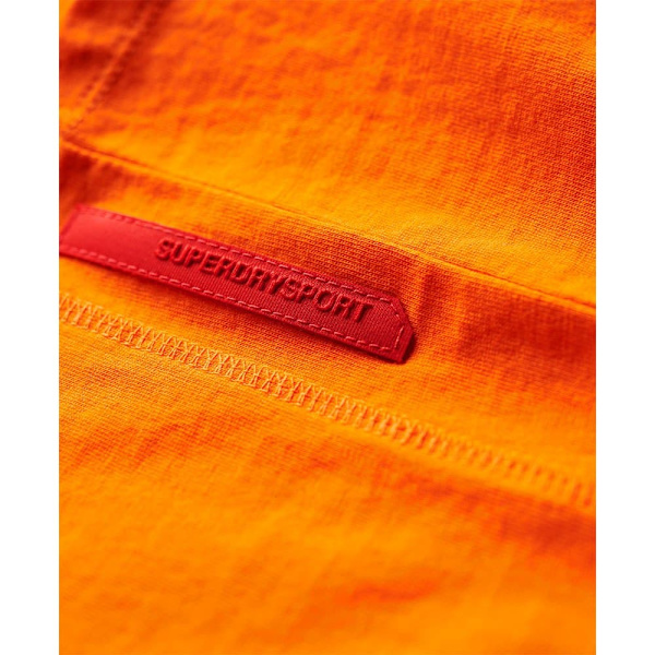 Superdry Sport Tech Logo Relaxed T-shirt Med Korta ärmar Orange XL Man