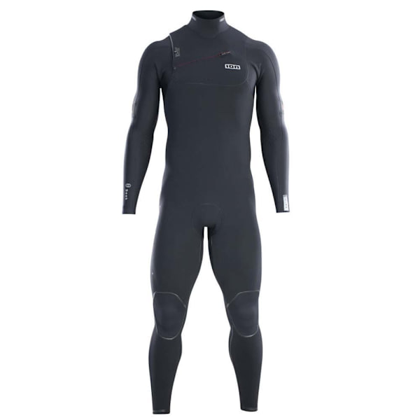 Ion Pitkähihainen Rintavetoketjullinen Neopreenipuku Seek Select 4/3 Mm Musta M