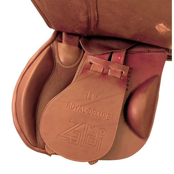 Zaldi Allmän Sadel Royal Deluxe Brun 18´´