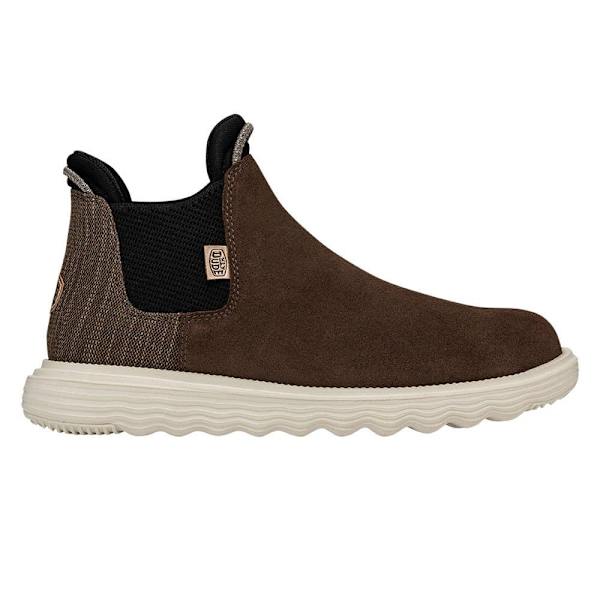 Hey Dude Branson Suede Sko Brun EU 40 Kvinde