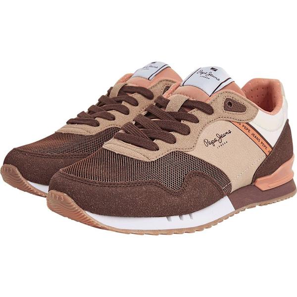 Pepe Jeans Utbildare London Tawny W Brun EU 39 Kvinna