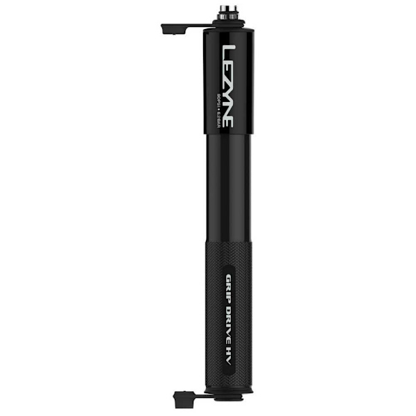 Lezyne Mini Pumpe Grip Drive Hv Sort 90 Psi