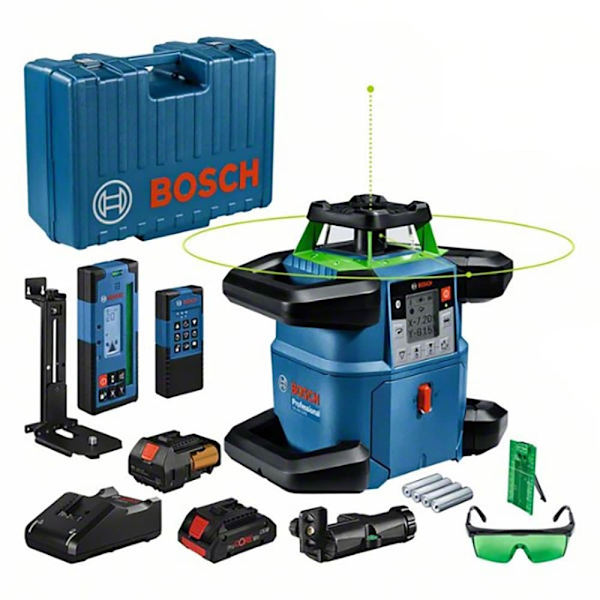 Bosch Professional Roterende Laserniveau Grl 650 Chvg Søvfarvet