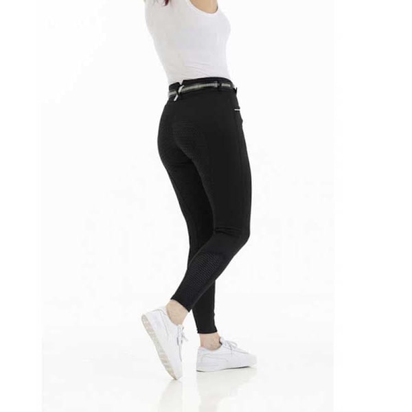 Equitheme Ridbyxor I Silikonsits Claudine Svart 38