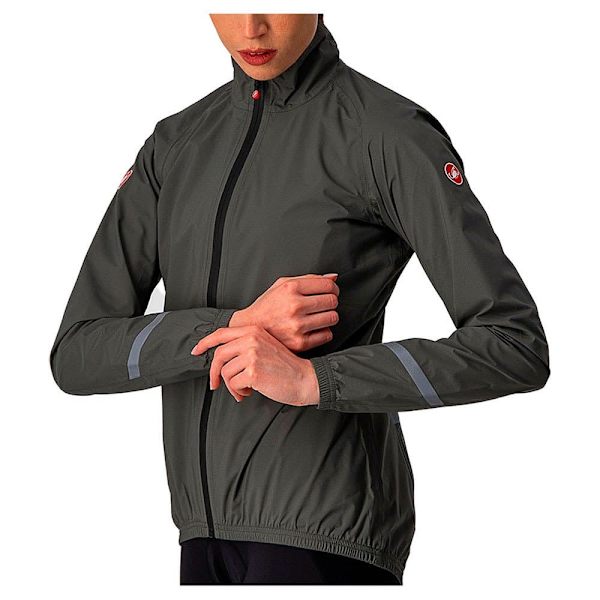 Castelli Emergency 2 Rain Jacka Grå L Kvinna