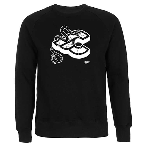 Cinelli Sweatshirt Mike Giant Sort L Mand