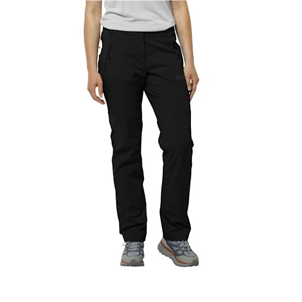 Jack Wolfskin Glastal Byxor Svart 40 / Regular Kvinna