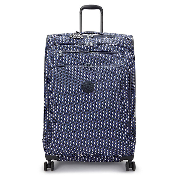 Kipling New Youri Spin L 100l Kuffert Med Hjul Blå