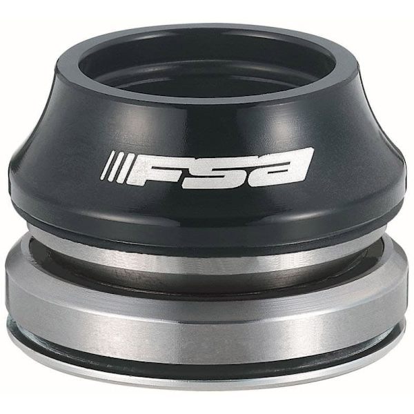 Fsa Kuulokkeet Kapeneville N.44e 47mm-52mm From Headtube Kanssa 15 Mm Ylös Korkki Musta,Hopeinen 1 1/8-1 1/4´´ / 15 mm