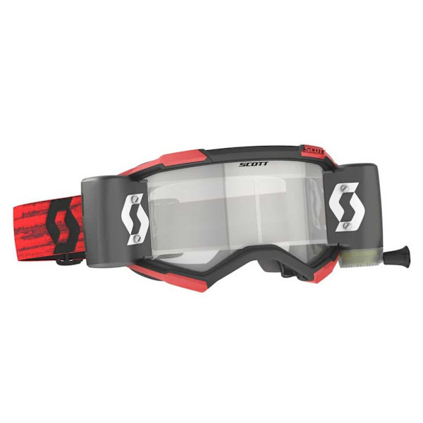 Scott Fury Wfs Offroad-glasögon Röd Clear Works/CAT0