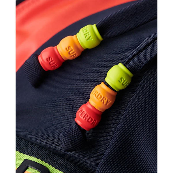Superdry Bikinitopp Logo Triangle Blå M Kvinna