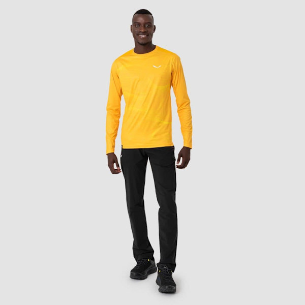 Salewa Långärmad T-shirt Seceda Sryton Gul XL Man