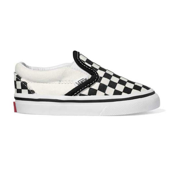 Vans Classic Skor Utan Snören Vit,Svart EU 23 1/2 Pojke