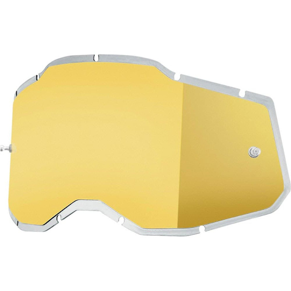 100percent Utbyteslinser Accuri 2/racecraft 2/strata 2 Guld