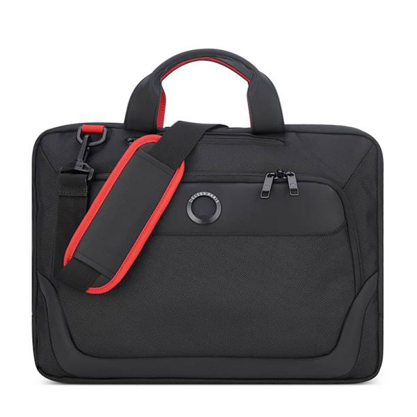 Delsey Parvis Plus 2-cpt Läppärin Suojakotelo Musta XS