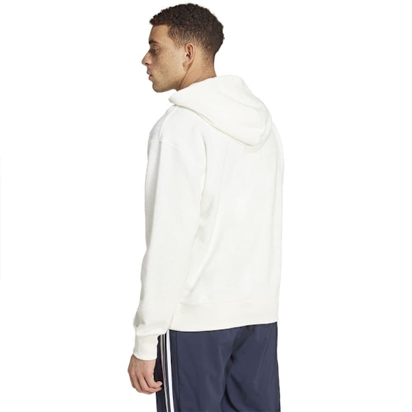 Adidas Elevated All Szn Terry Loop Tröja Med Huva Vit M / Regular Man