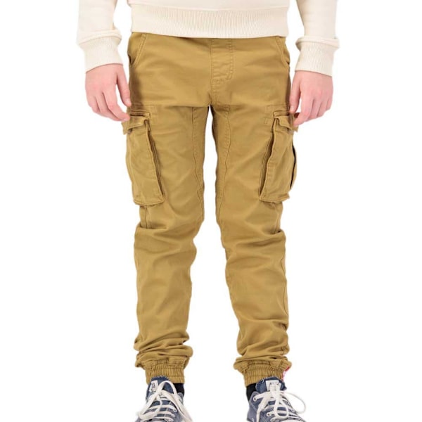 Alpha Industries Cotton Twill Joggers Grönt 12 Years Pojke