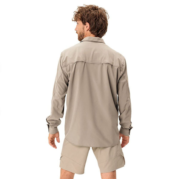 Vaude Lang ærmet Skjorte Rosemoor Ii Beige 3XL Mand
