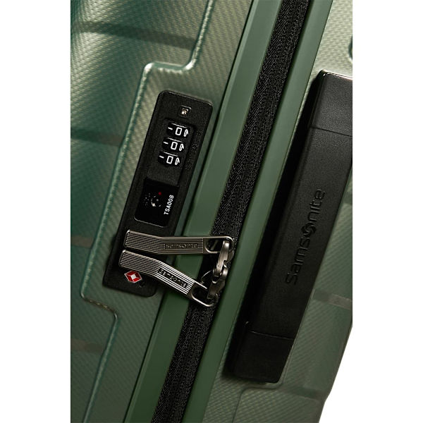 Samsonite Attrix Spinner 55/20 38-44l Expandable Kuffert Med Hjul Grøn