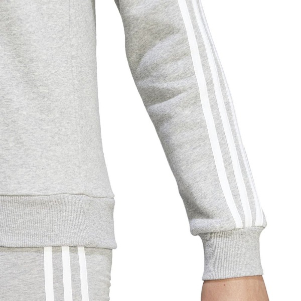 Adidas 3 Stripes Fl Huppari Harmaa L Nainen