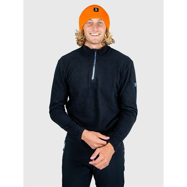 Brunotti Tenno-n Fleece Med Halv Dragkedja Svart S Man