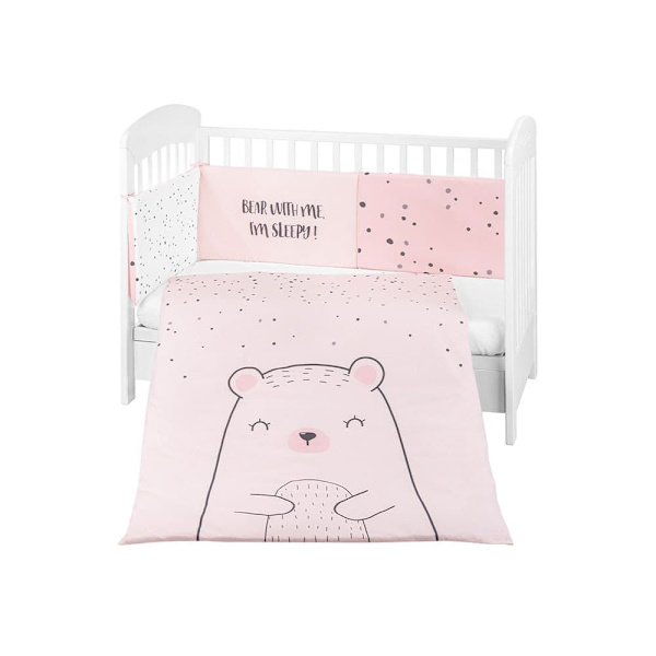 Kikkaboo 2 60/120 Cm Spel Stil Eu 60/120 Cm Stå Ut Med Mig Rosa