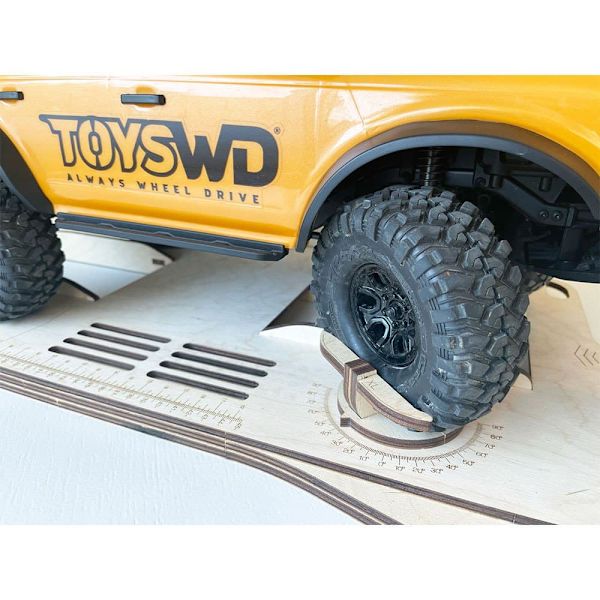 Crawler Park Støddæmper Testrampe Rc Crawler Park Brun