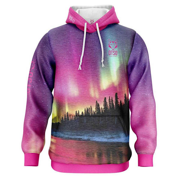Otso Northern Lights Huvtröja Flerfärgad 2XS Man