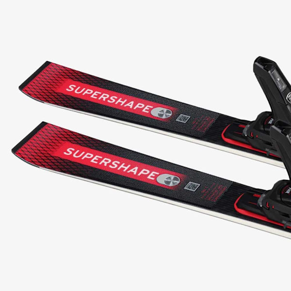 Head Supershape E-rally + Protector Pr 13 Gw Alpinskidor Röd 156