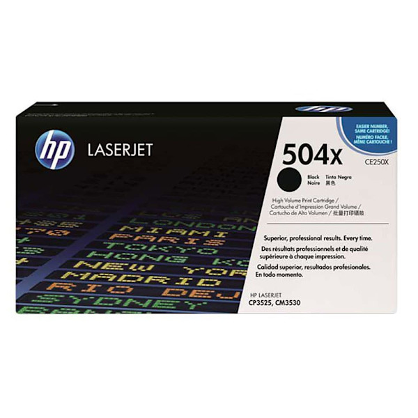 Hp Väriaine 504x Musta