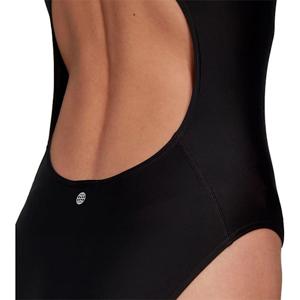 Adidas Badedragt 3 Bars Sort 36 Kvinde