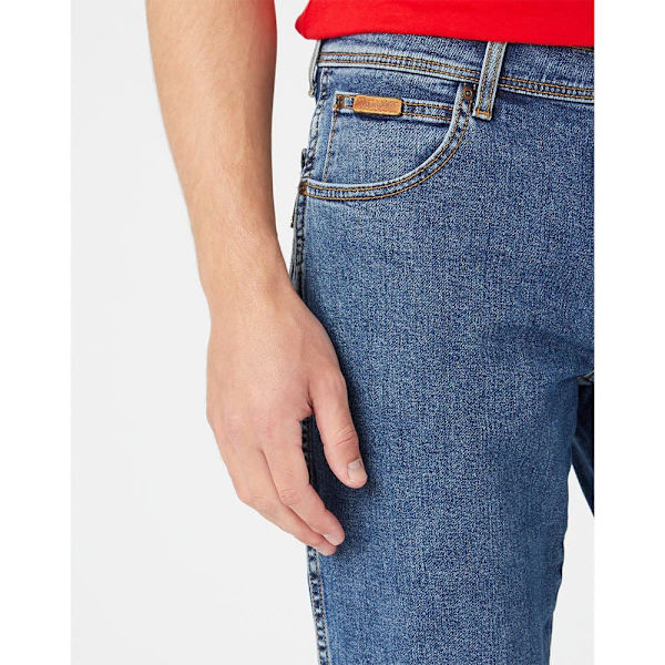 Wrangler Jeans Texas Stretch Blå 38 / 36 Man