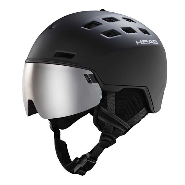 Head Hjelm Radar Visor Sort M-L / Silver-Red/CAT2