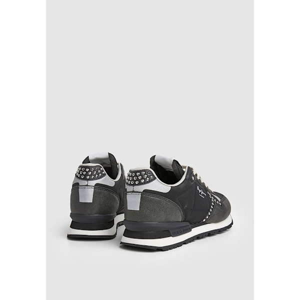 Pepe Jeans Brit Print Sid Skor Svart EU 41 Kvinna