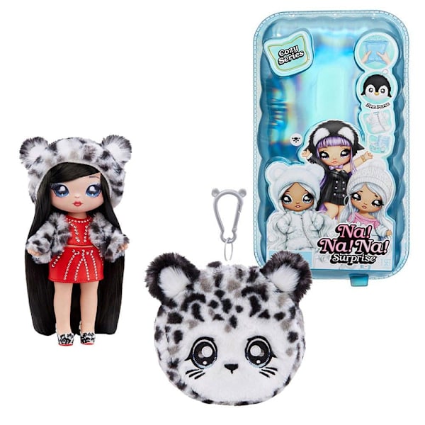 Mga Na Na Na Surprise 2 In 1 Cozy S. Snow Leopard Flerfärgad
