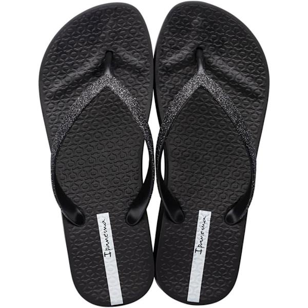 Ipanema Flip Flops Mesh Chic Plat Svart EU 40 Kvinna