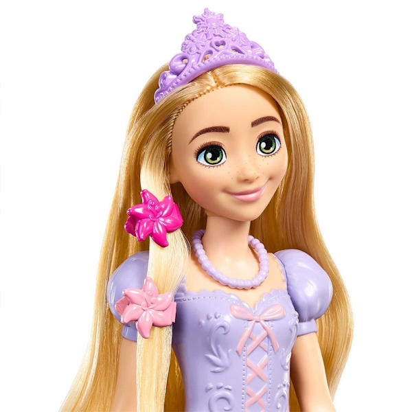 Disney Princess Med Sminkebordsdukke Rapunzel Rosa