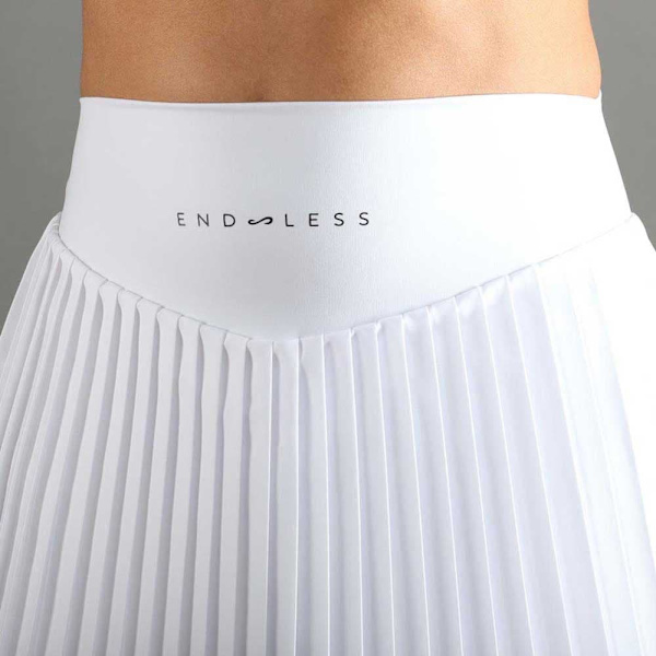 Endless Court Nederdel Hvid M Kvinde