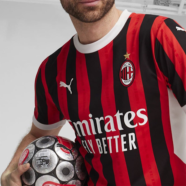 Puma Ac Milan Home Lyhythihainen T-paita  L