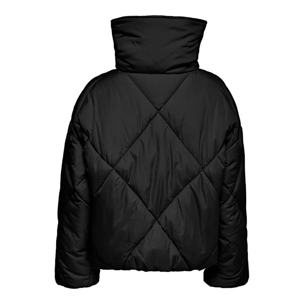 Only Täcka Tamara Short Quilted Svart XL Kvinna