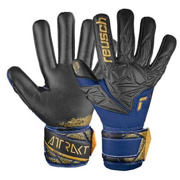 Reusch Målmandshandsker Attrakt Gold X Nc Blå 10 1/2