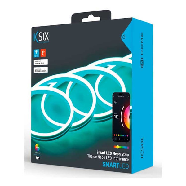 Ksix Neon Wifi Rgb 5 M Led-lysstrimmel
