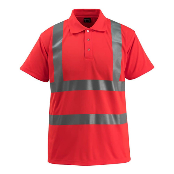 Mascot Kortærmet Polo Safe Light 50593 Rød 2XL