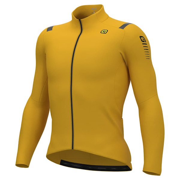 Ale R-ev1 Warm Race Långärmad Trikå Gul L Man